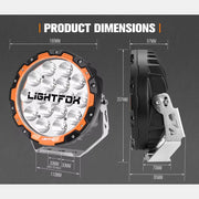 Lightfox 7" LED Driving Spot Light (LF-DL7-PF*2)