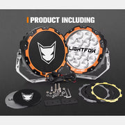 Lightfox 7" LED Driving Spot Light (LF-DL7-PF*2)