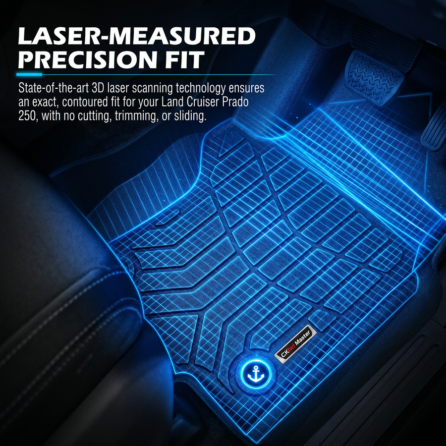 Kiwi Master 3D TPE Car Floor Mat (Isuzu D-Max Dual Cab) 2021+