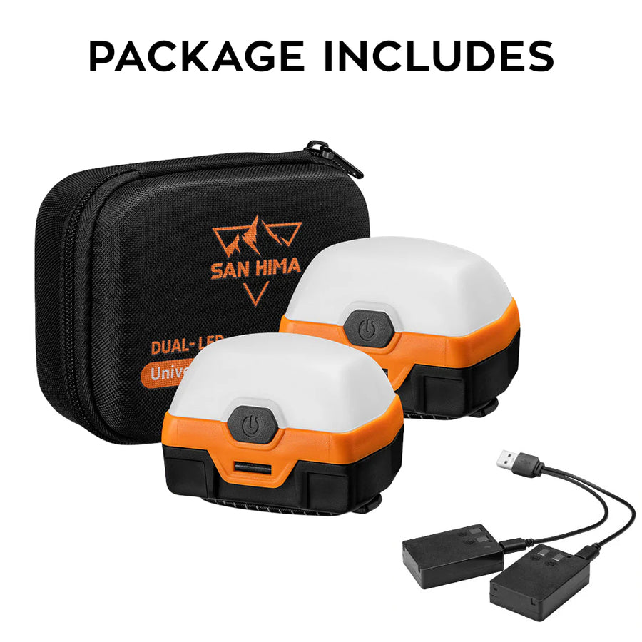 San Hima Dual Colour Magnetic LED Lights (4 Piece)