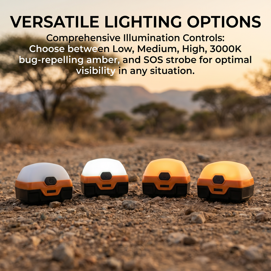 San Hima Dual Colour Magnetic LED Lights (4 Piece)