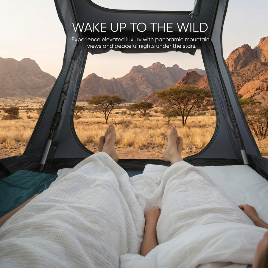 San Hima Kalbarri Gen 2 Hardshell Roof Top Tent With Ladder