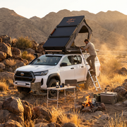 San Hima Kalbarri Gen 2 Hardshell Roof Top Tent With Ladder