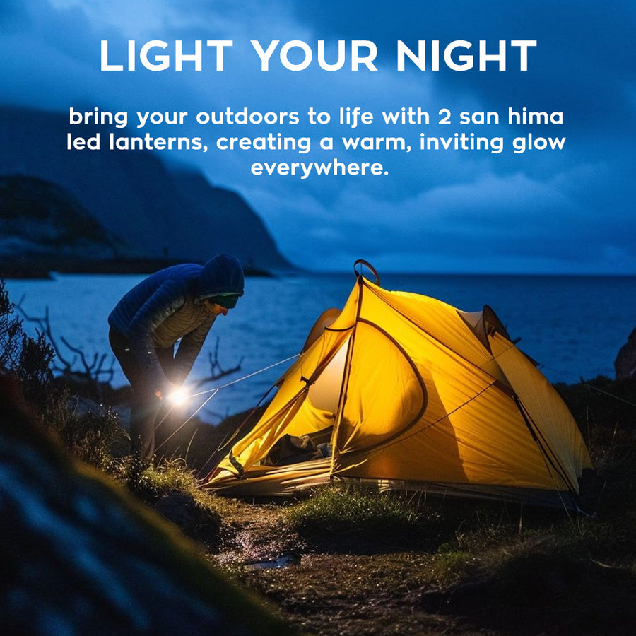 San Hima Dual Colour Magnetic LED Lights (4 Piece)