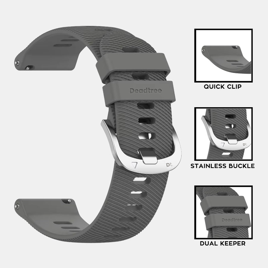 Deadtree Glide 18mm Garmin Compatible Watch Strap