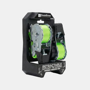 Deadtree Retractable Rachet Tie Down Set (3m)