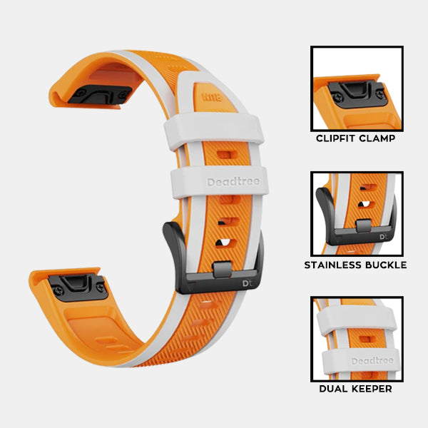 Deadtree Dual Track 26mm Watch Strap for Garmin