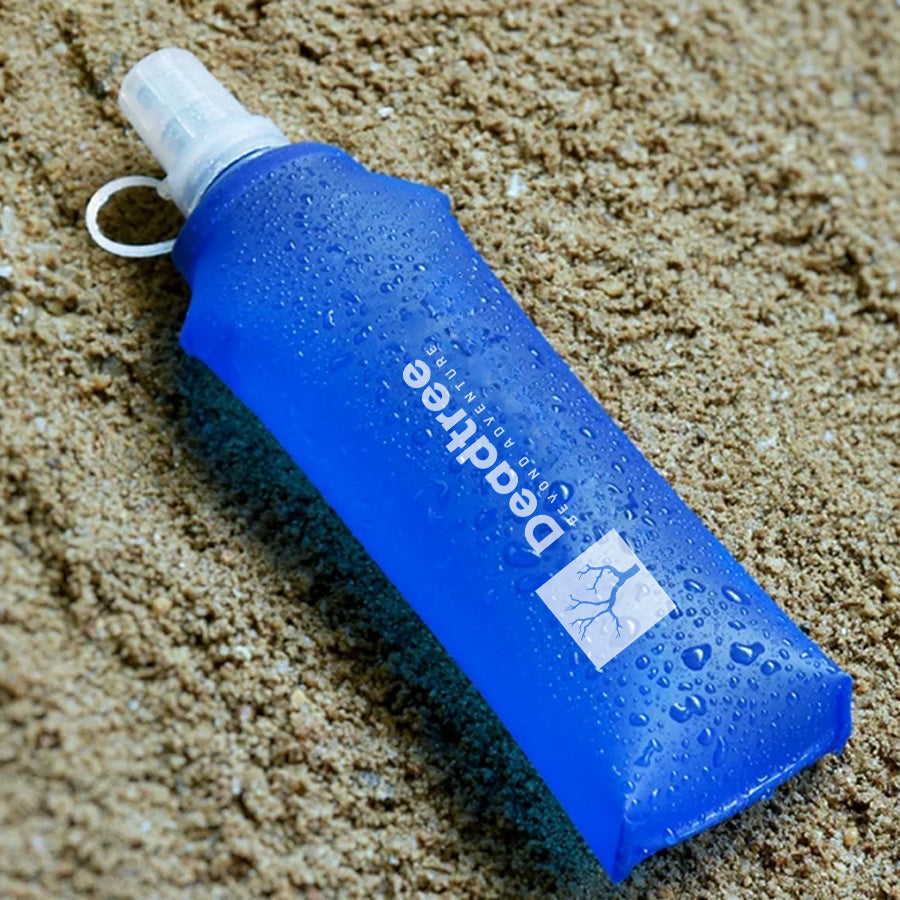 Deadtree Foldable Soft Flask Bottle 500ml (2 Pack)