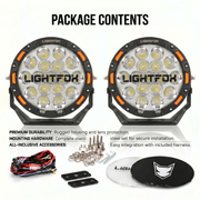 Lightfox 7" LED Driving Spot Light (DL-LED3-LF-UFA*2)