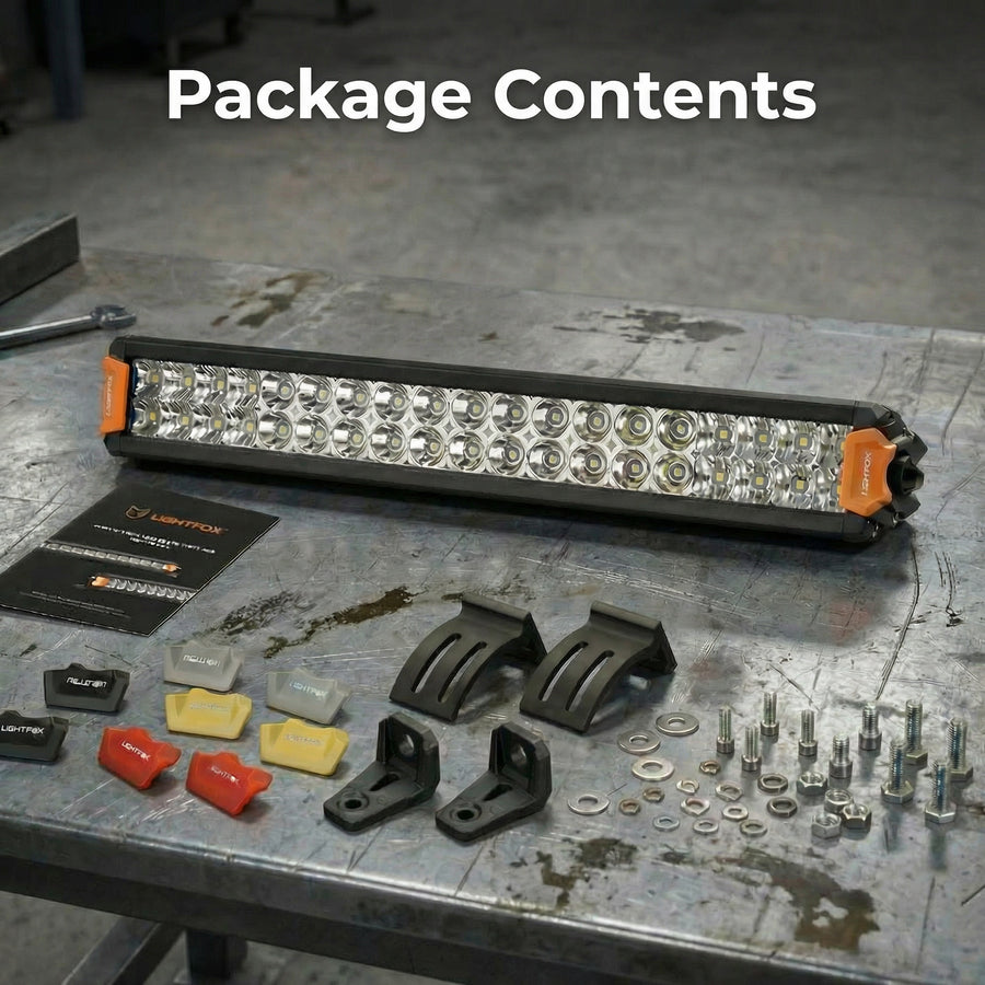 Lightfox 20" Double Row LED Light Bar (LF-LB-20DR)