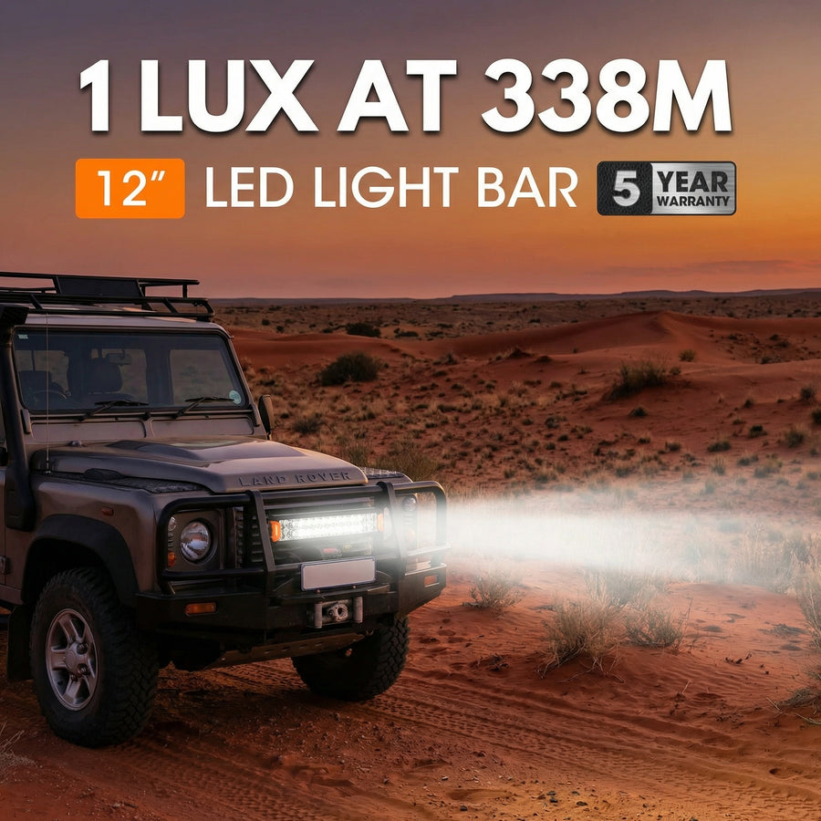 Lightfox 12" Double Row LED Light Bar (LF-LB-12DR)