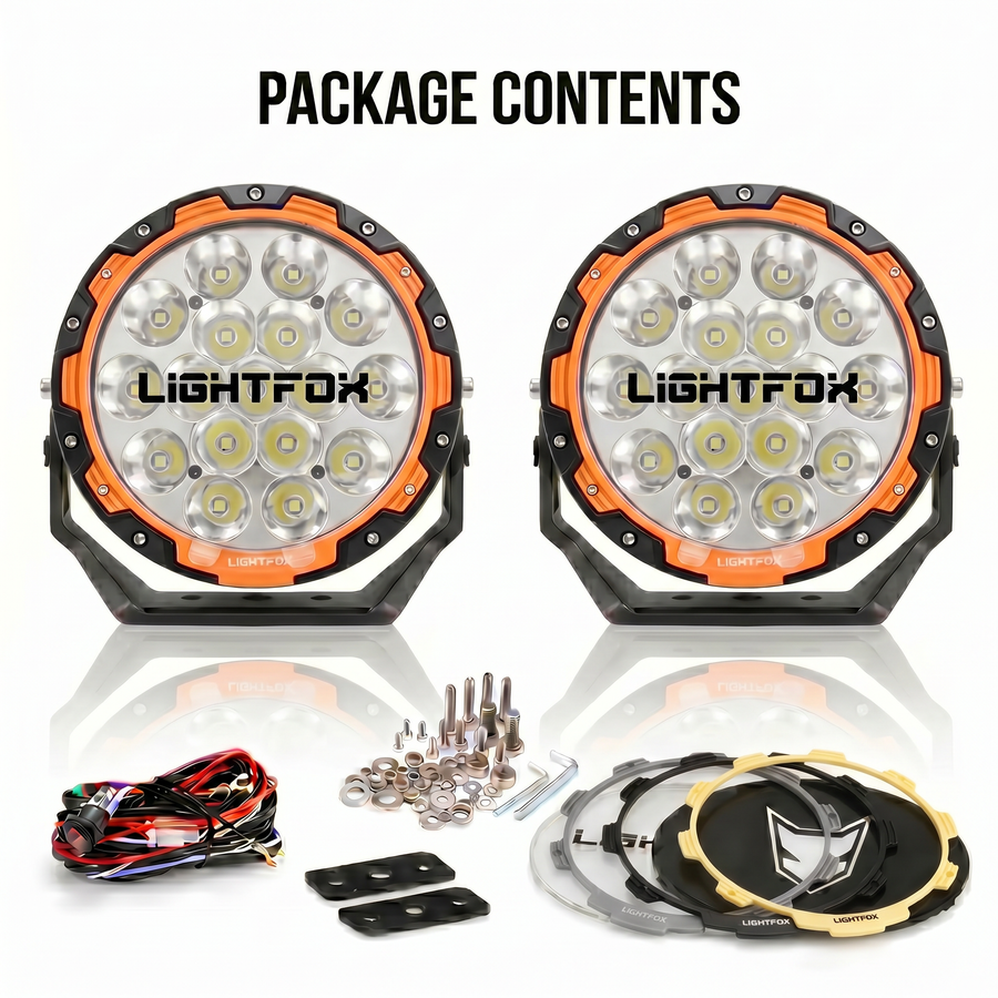 Lightfox 7" LED Driving Spot Light (LF-DL7-PF*2)