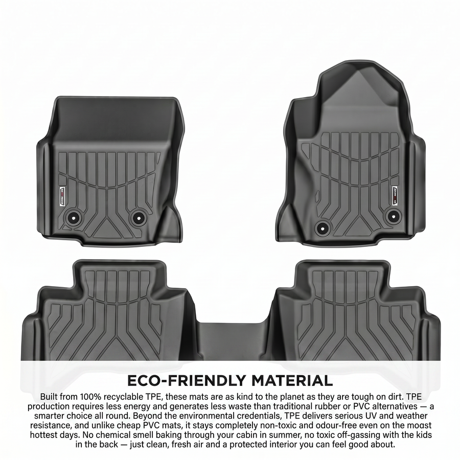 Kiwi Master 3D TPE Car Floor Mat (Toyota Prado 250) 2024/25/26+