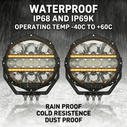Deadtree 7'' LED 4x4 Spotlights (D090-C)
