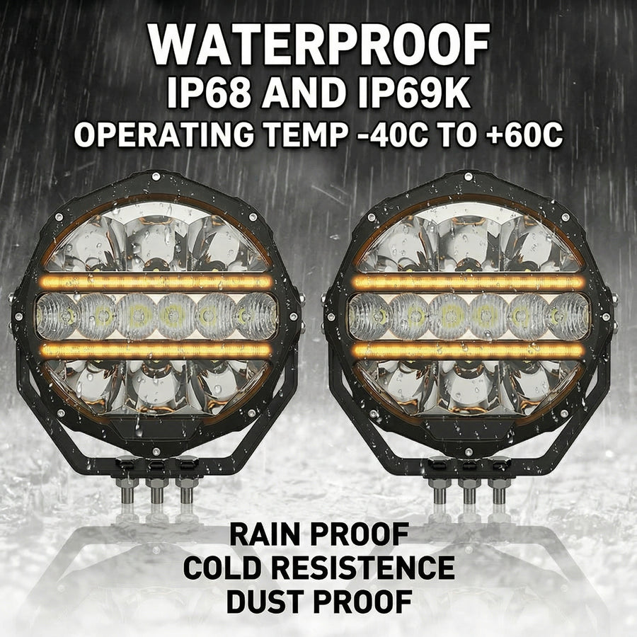 Deadtree 7'' LED 4x4 Spotlights (D090-C)