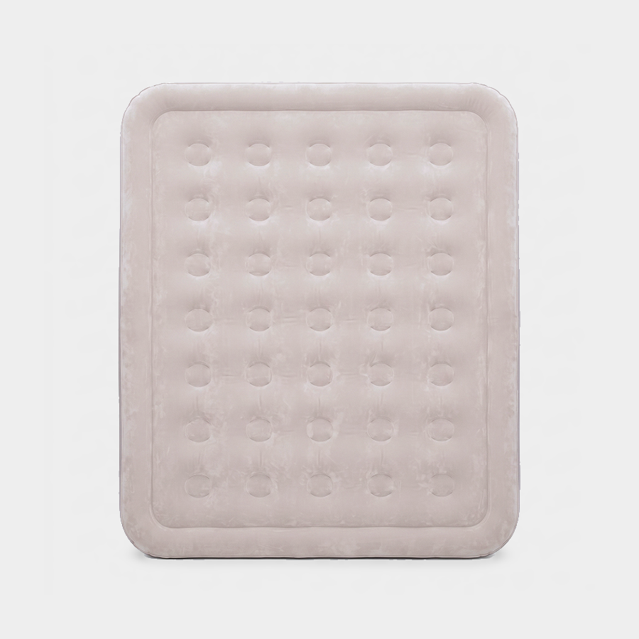 Inflatable Double Mattress With Built In Rechargeable Pump