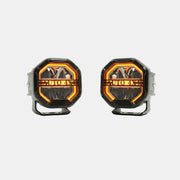 Deadtree Apex 4" Fog Lights Pair with DRL (ALO-W-4-R12T3)