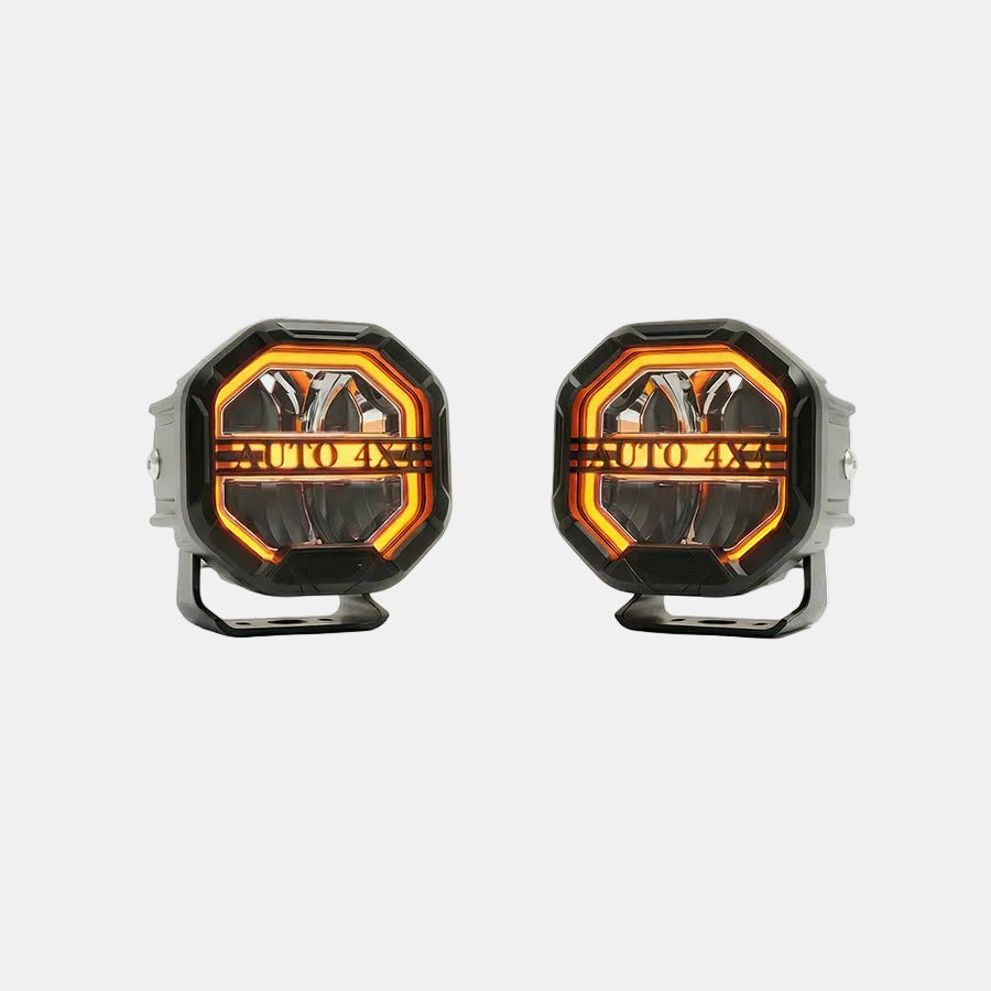 Deadtree Apex 4" Fog Lights Pair with DRL (ALO-W-4-R12T3)
