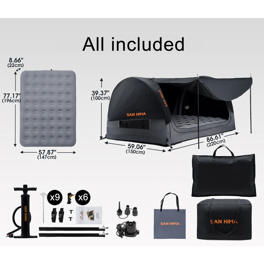 San Hima Inflatable Tent and Mattress (2 Person)