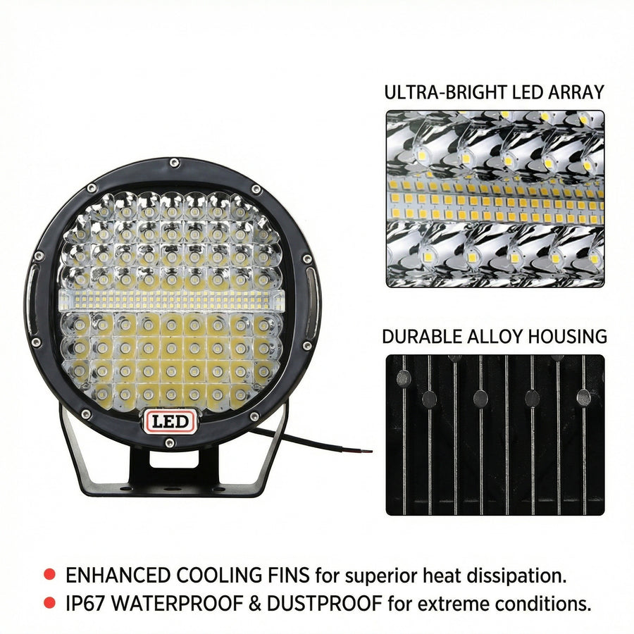 Deadtree 9" LED 4x4 Spotlights (903H)