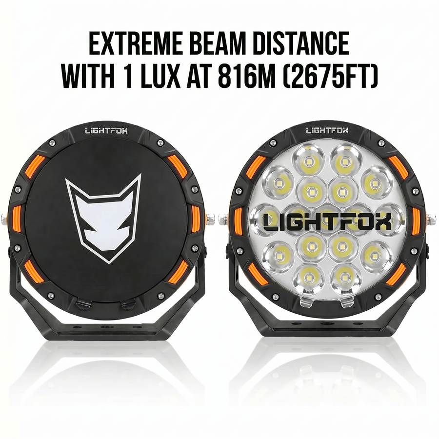 Lightfox 7" LED Driving Spot Light (DL-LED3-LF-UFA*2)