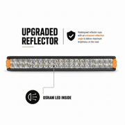Lightfox 20" Double Row LED Light Bar (LF-LB-20DR)