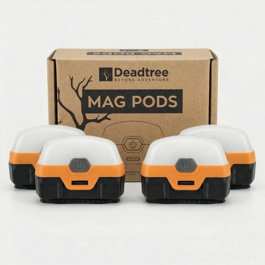 Deadtree Mag Pod Dual Colour Magnetic LED Lights (4 Pack)