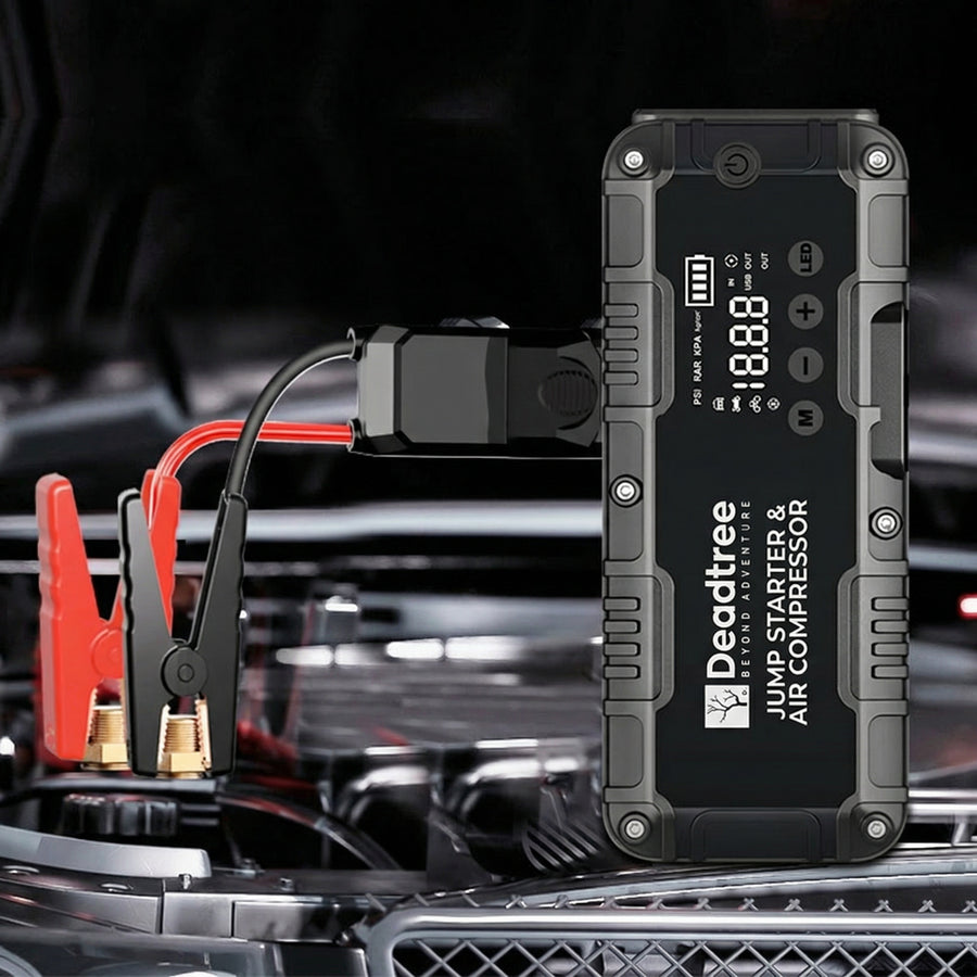 Deadtree Car Battery Booster Pack (4 in 1)
