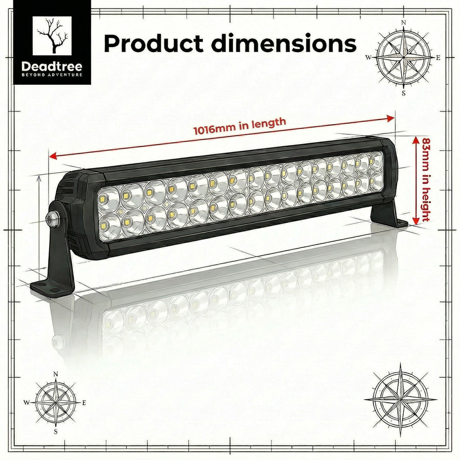 Deadtree 40" 400W LED Light Bar (DT-D6D1-40)