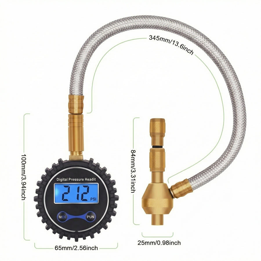 Deadtree Digital Tyre Deflator Gauge