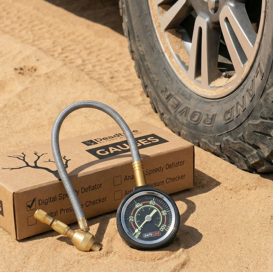 Deadtree Analogue Tyre Deflator Gauge