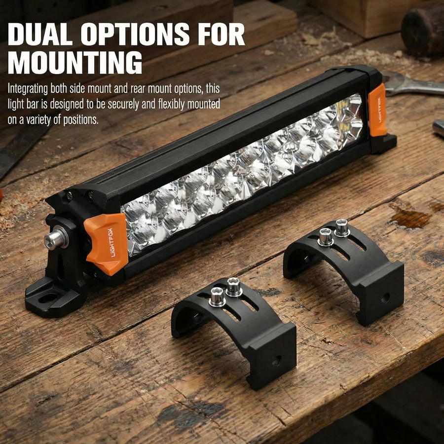 Lightfox 12" Double Row LED Light Bar (LF-LB-12DR)
