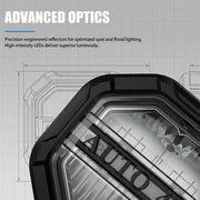 Deadtree Apex 4" Fog Lights Pair with DRL (ALO-W-4-R12T3)