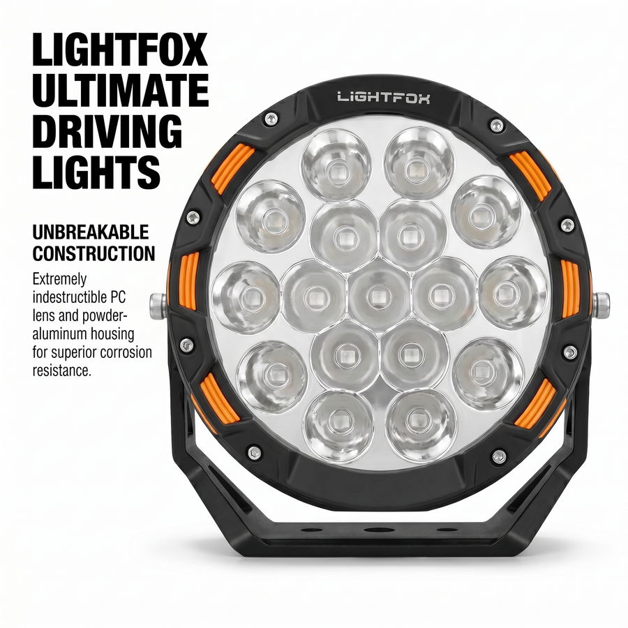 Lightfox 7" LED Driving Spot Light (DL-LED3-LF-UFA*2)