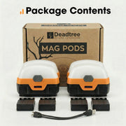 Deadtree Mag Pod Dual Colour Magnetic LED Lights (4 Pack)