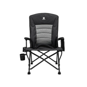 Deadtree Deluxe Reclining Folding Camping Chair with Padding (Black)