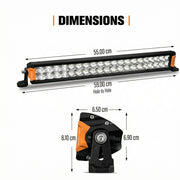 Lightfox 20" Double Row LED Light Bar (LF-LB-20DR)