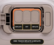 Inflatable Double Mattress With Built In Rechargeable Pump