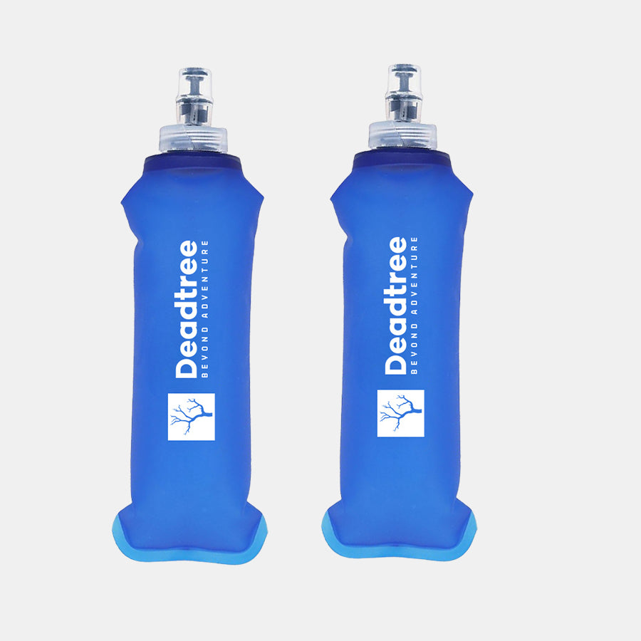 Deadtree Foldable Soft Flask Bottle 500ml (2 Pack)