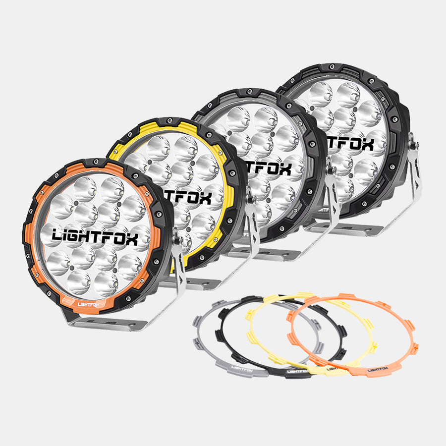 Lightfox 7" LED Driving Spot Light (LF-DL7-PF*2)