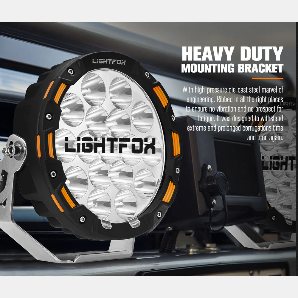Lightfox 7" LED Driving Spot Light (DL-LED3-LF-UFA*2)