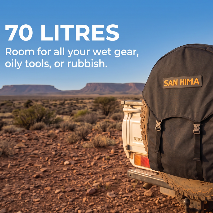San Hima Spare Wheel Bag Rubbish Bag 70L