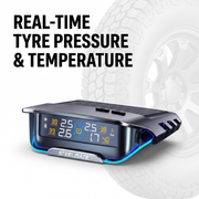Wireless 4 Wheel External Tyre Pressure Sensors
