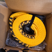 Bunker 20ft Recovery Straps + Pair 3/4 D Ring Shackles + Bag