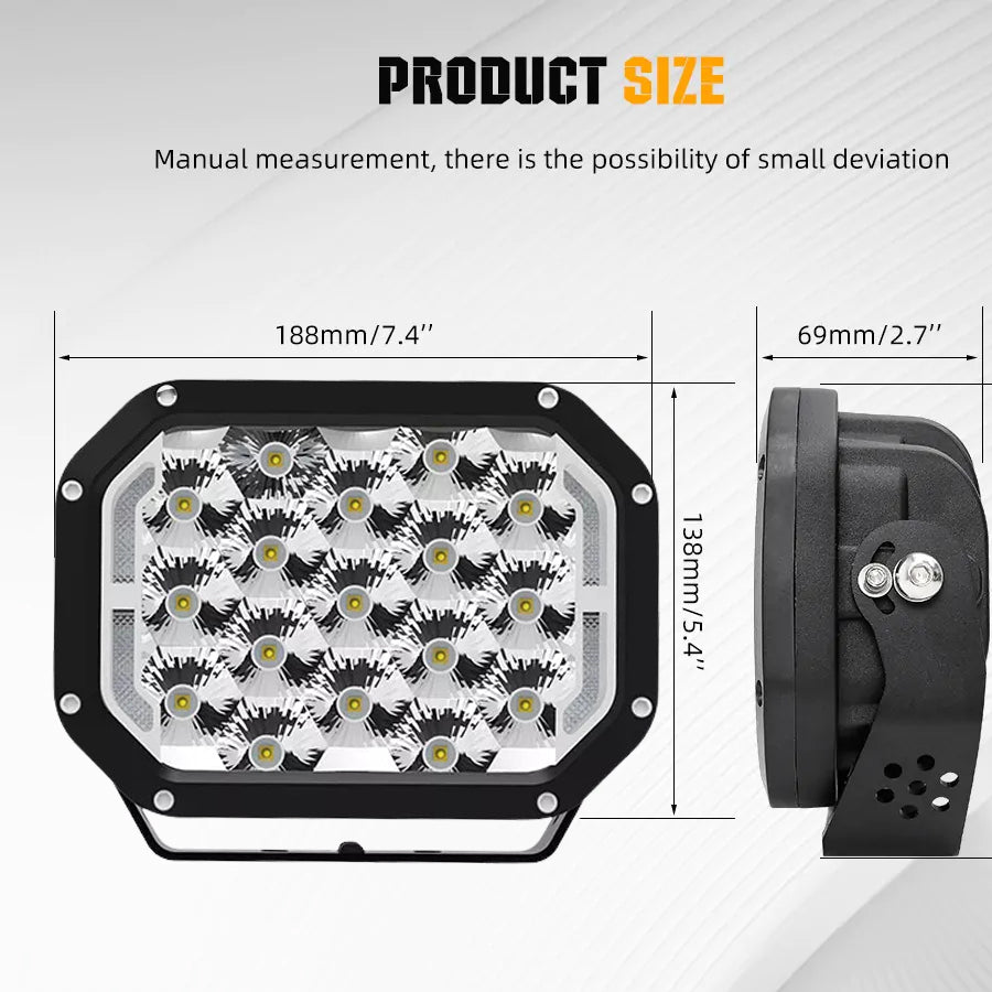 Deadtree 4x4 LED Spotlight Set (D947)