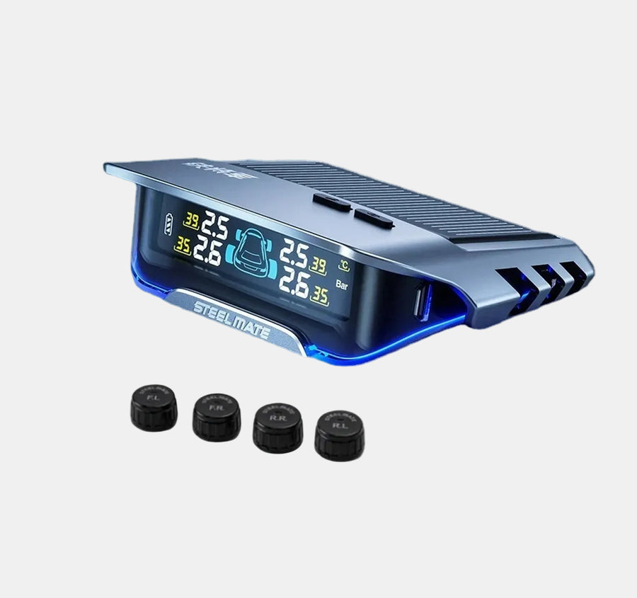 Wireless 4 Wheel External Tyre Pressure Sensors