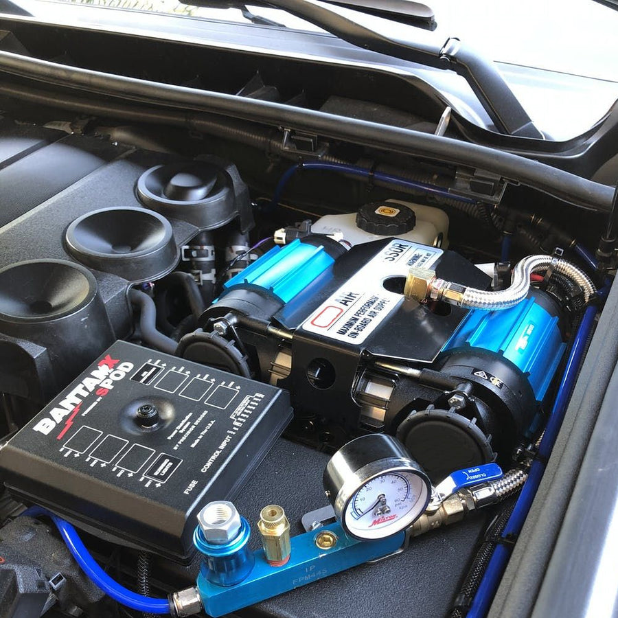 On-Board High Performance High Volt 12V Twin Compressor