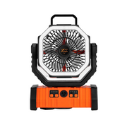 San Hima 20000 mAh Portable LED Camping Fan with Powerbank