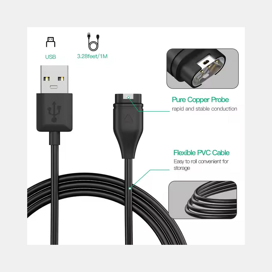 Deadtree USB Charging Cable for Garmin