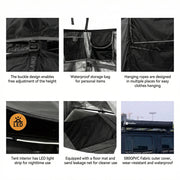 Deadtree Instant Fold Out Shower Tent Awning